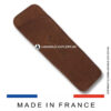 classic brown leather sleeve