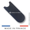 black leather sleeve for pocket knives