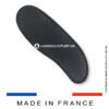 black curved synthetic sheath for laguiole corkscrew and pocket knife