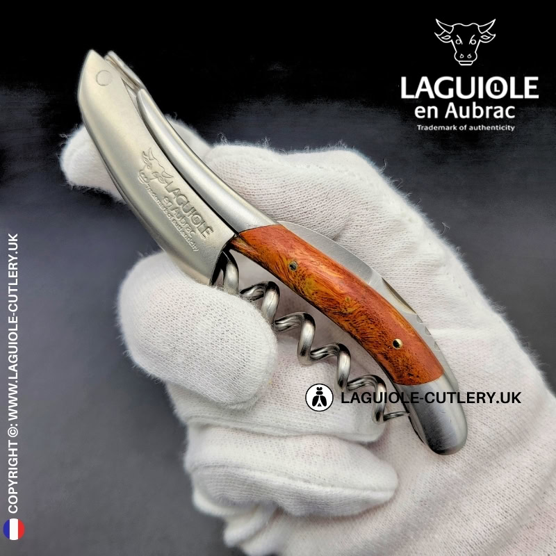 laguiole sommelier corkscrew red cheesewood